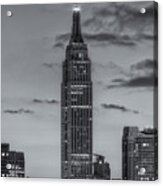 Empire State Building Morning Twilight Iv Acrylic Print