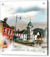 Enniskerry Village Acrylic Print