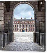 Entrance To Dublin Castle Acrylic Print