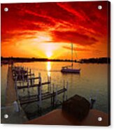 Evening At Put-in-bay Acrylic Print