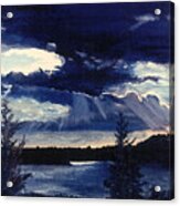 Evening Lake Acrylic Print