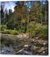 Fall On The Hailstone Acrylic Print