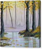 Fall Scene Acrylic Print