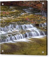 Fall Waterfall Acrylic Print