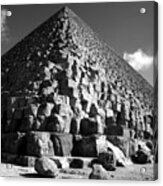 Fallen Stones At The Pyramid Acrylic Print