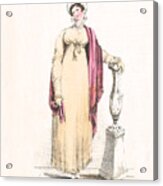 Fashion February 1815 Acrylic Print