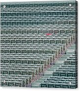 Fenway Park Red Chair Number 21 Acrylic Print