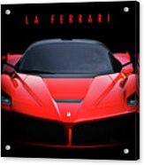 Ferrari Laferrari Acrylic Print