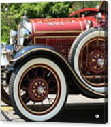 Fire Engine Red 2 Acrylic Print