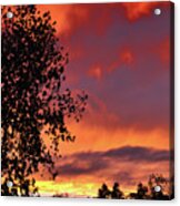 Fire In The Sky 2 Acrylic Print