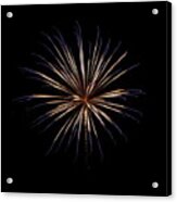 Fireworks From A Boat - 1 Acrylic Print