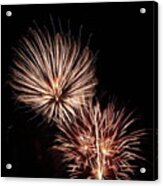 Fireworks From A Boat - 18 Acrylic Print