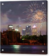Fireworks Over Tampa 2017 Acrylic Print