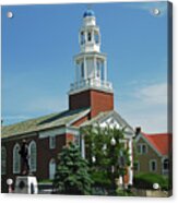 First Church Of Winthrop Acrylic Print