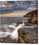 First Morning Of Summer In Acadia Acrylic Print