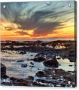 First Sunset Of 2016 Acrylic Print