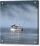 Fishing In Alaska Acrylic Print