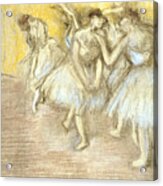 Five Dancers On Stage Acrylic Print