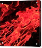 Flame Acrylic Print