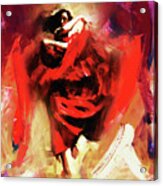 Flamenco Dance 0321g Acrylic Print