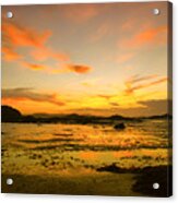 Flames Over Mull Acrylic Print