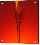 Flaming Hot Acrylic Print