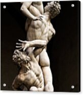 Florence - Rape Of The Sabine Women Acrylic Print