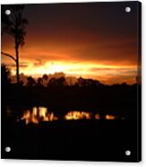 Florida Sunset Acrylic Print