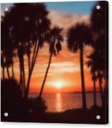 Florida- Sunset Memories Acrylic Print