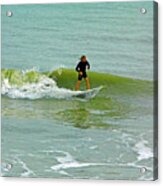 Florida Surfer Acrylic Print
