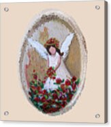 Flower Angel Acrylic Print