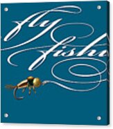 Fly Fishing Nymph Acrylic Print