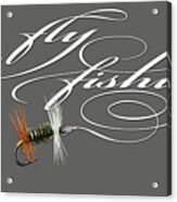 Fly Fishing Renegade Acrylic Print