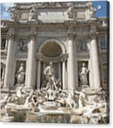 Fontana Di Trevi In Rome I Acrylic Print