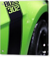 Ford Mustang - Boss 302 Acrylic Print