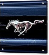 Ford Mustang Horse Power Acrylic Print