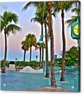 Fort Myers Beach Times Square 1 Acrylic Print