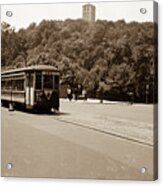 Fort Tryon Trolley Acrylic Print