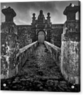 Fortress Of Sao Joao Baptista, Monte Brasil, Terceira Acrylic Print