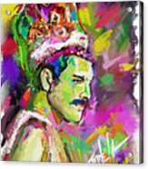 Freddie Mercury, Bohemian Rhapsody Acrylic Print