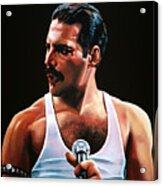 Freddie Mercury Acrylic Print
