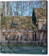 Fredriksdal Outdoor Museum Building Acrylic Print
