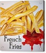 French Fries Acrylic Print