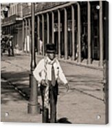 French Quarter As It Once Was Acrylic Print