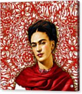 Frida Kahlo 2 Acrylic Print