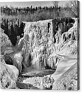 Frozen High Falls Acrylic Print