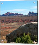 Garden Of Eden Rock Formations, Arches National Park, Moab Utah Acrylic Print