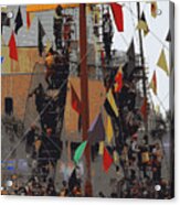 Gasparilla Ship Poster Acrylic Print