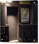 Geisha Tea House, Gion, Kyoto, Japan 2 Acrylic Print