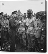 General Eisenhower On D-day Acrylic Print